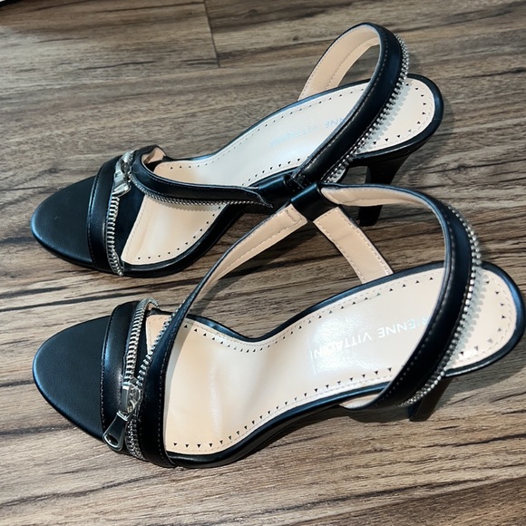 Gabriella Zip Heeled Sandal - Picture 2 of 4